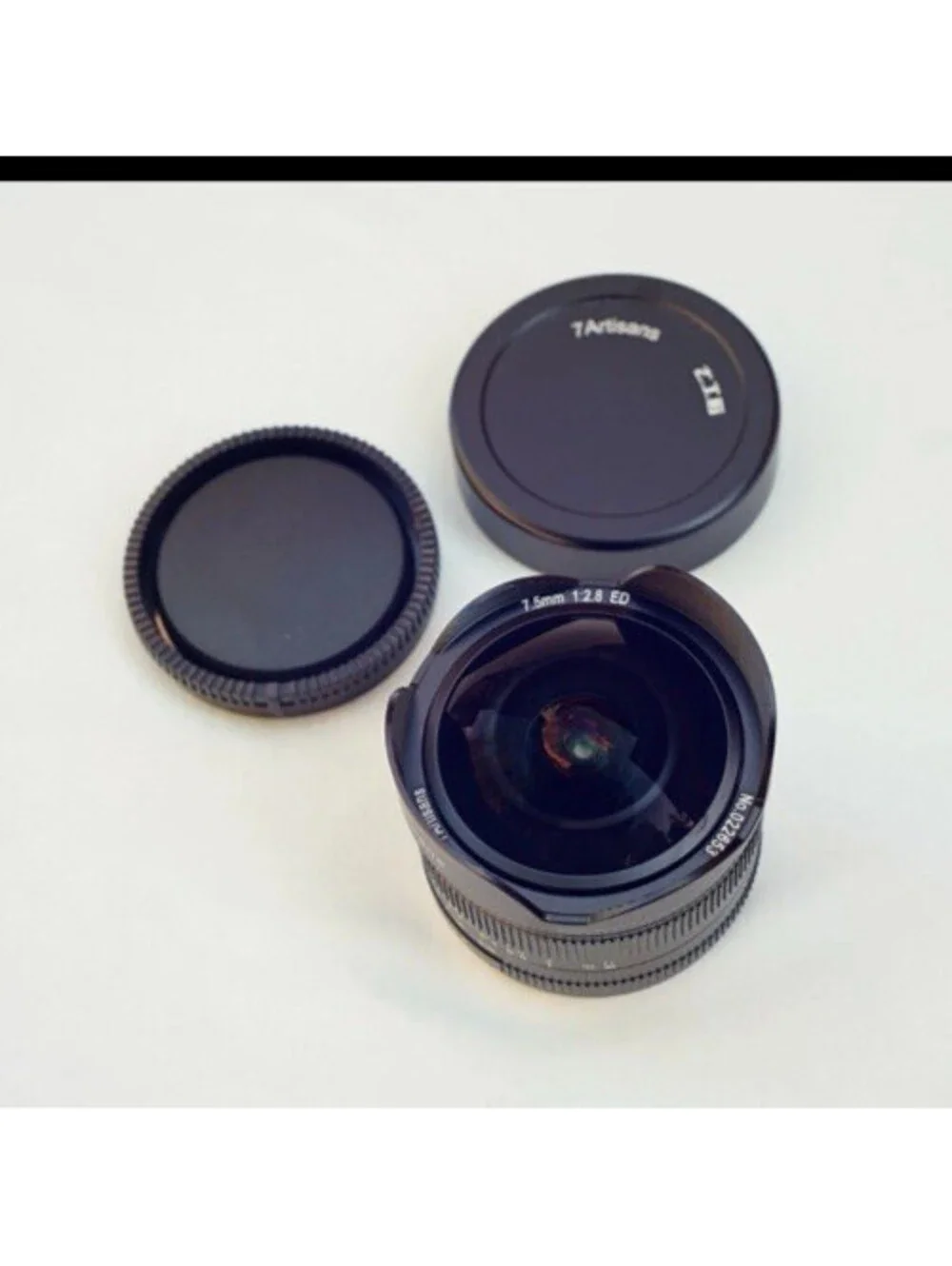 7Artisans 7.5mm f/2.8 II Manual Fisheye Lens for Fujifilm X-Mount Boxed MINT